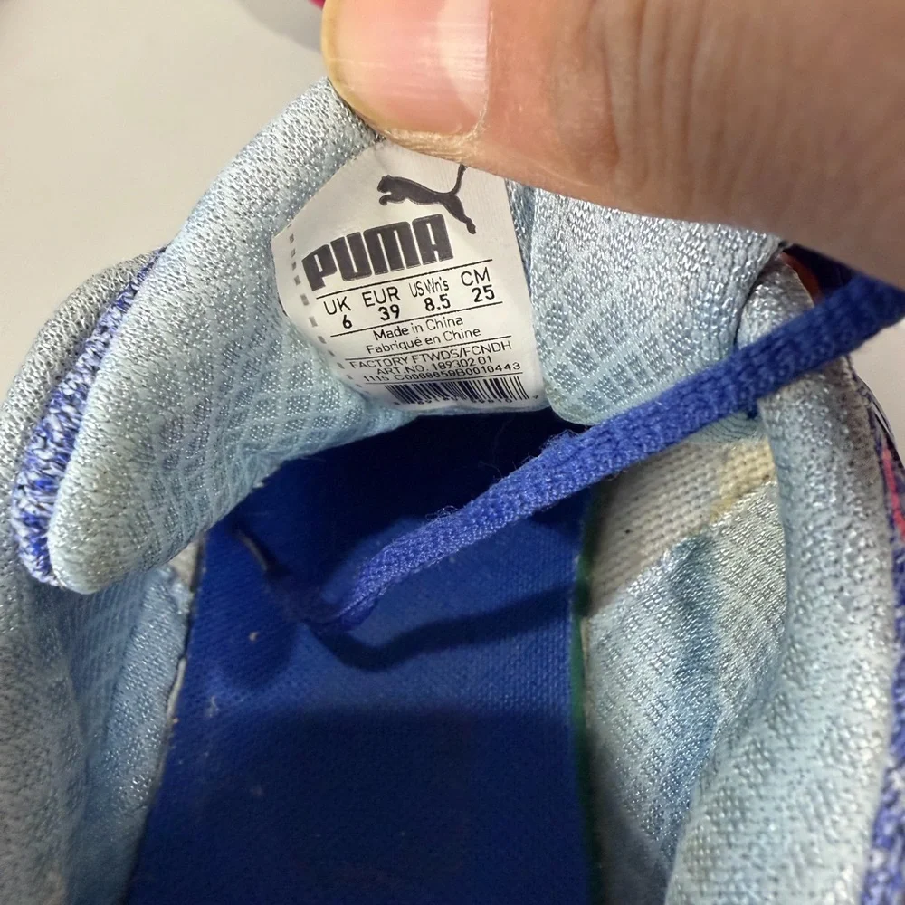 Puma 10 Cell 1.0 Womens Archtec Sport Lifestyle Running Shoes US‎ 8.5 Blue Pink